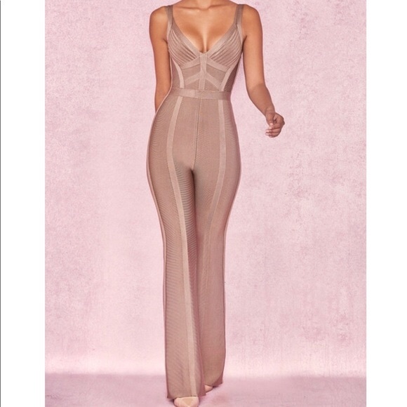 house of cb bandage jumpsuit